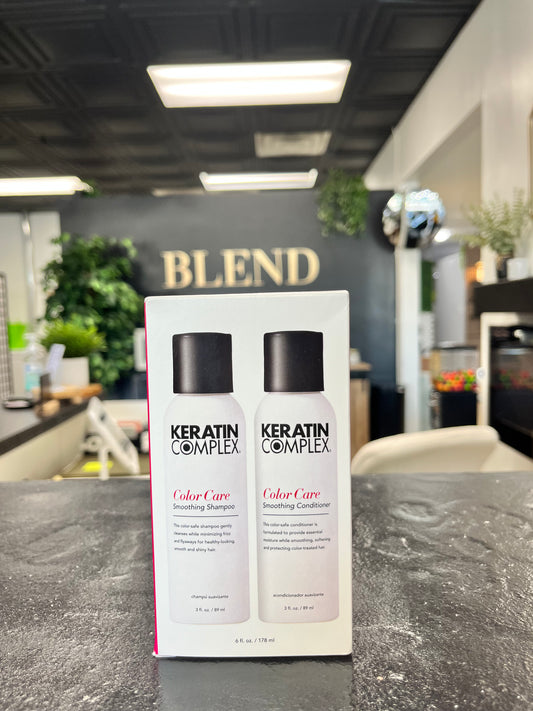 Keratin complex Color Care Smoothing Shampoo and conditioner kit for color hairs - 6fl.oz.